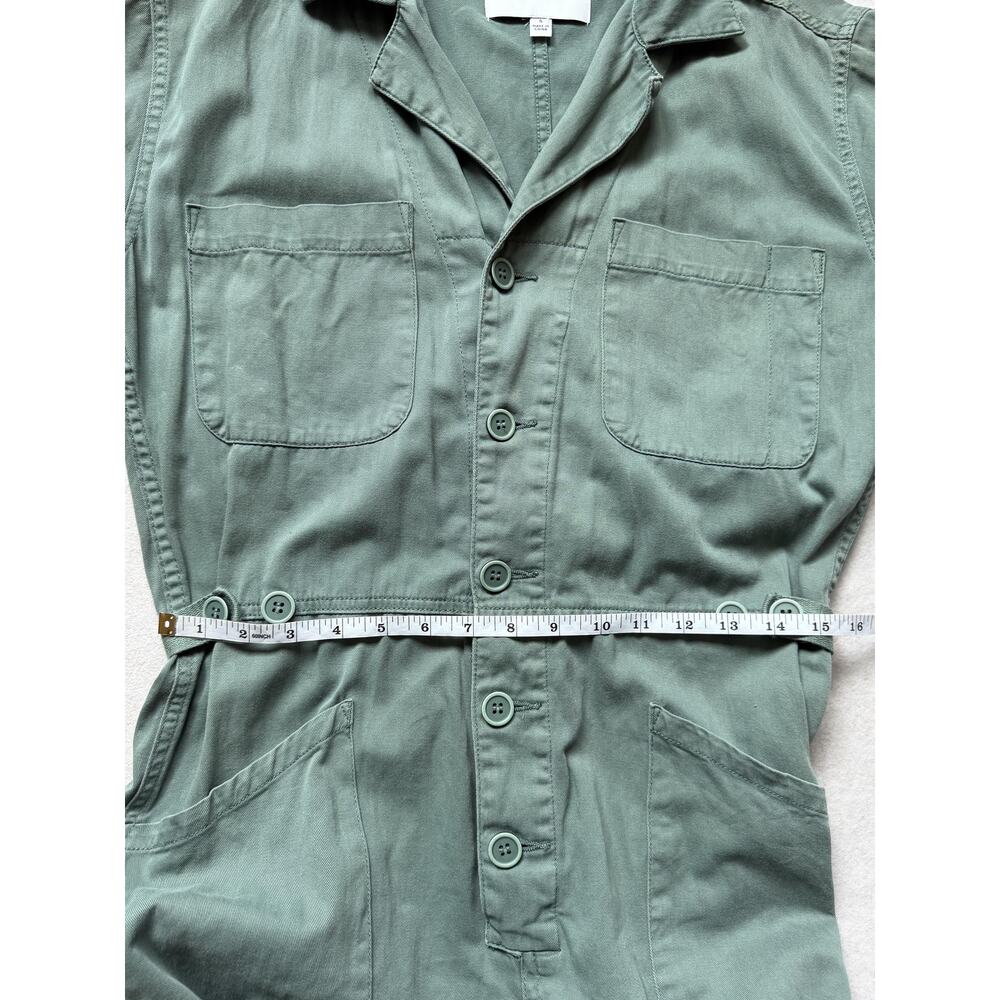 PISTOLA Grover Short Sleeve Field Jumpsuit Sagebrush NWOT Size S - Picture 14 of 15